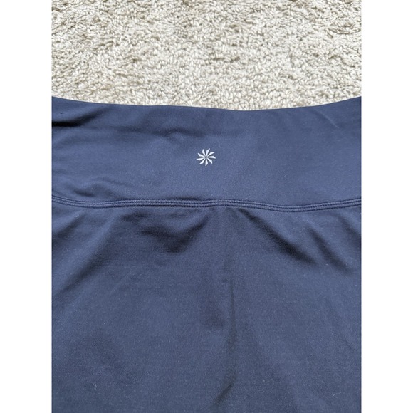 Athleta Womens Blue Mesh Lined Stretch Skort Performance Skirt Tennis Golf‎ M - Picture 6 of 6